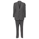 Gucci Vintage Stripe Cropped Sleeve Blazer Suit