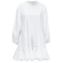 Rhode Ella Cotton Long Sleeve Flutter Hem Tent Dress - Autre Marque
