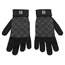 Louis Vuitton Damier Graphite Wool Gloves M70006