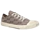 Balenciaga Paris Low Bb Monogram Brown