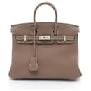 Hermes Birkin 25 Etoupe Handbag - Hermès