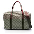 Gucci Large Duffle Bag GG Supreme PVC Leather