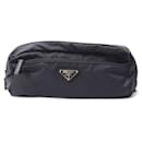 Prada Men's Clutch Bag Tessuto Saffiano