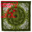 Hermes Silk Scarf LUNA PARK Red Multicolor - Hermès