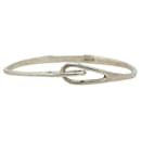 Pulseira de prata dupla laço SV925 da Tiffany & Co