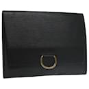 LOUIS VUITTON Epi Jena Clutch Bag Preto M52722 LV Auth ep6780 - Louis Vuitton