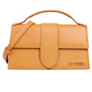JACQUEMUS - Jacquemus Le Grand Bambino shoulder bag in brown leather