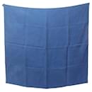 Hermes Silk Scarf Blue - Hermès
