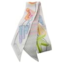 Hermes Silk Twilly Chevaloscope Scarf H053954 - Hermès