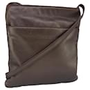 LOEWE Shoulder Bag Leather Bronze Auth bs20092 - Loewe