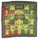 Hermes Silk Scarf Green - Hermès