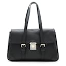 Louis Vuitton Epi Segur MM Shoulder Bag Black
