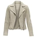All Saints Dalby goat suede hardware classic biker jacket - Autre Marque