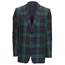 Valentino Garavani virgin wool check preppy schoolboy blazer