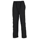  Acne Studios Straight-Leg Track Pants in Black Polyester