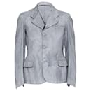 Maison Margiela silver painted casual blazer jacket - Maison Martin Margiela