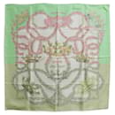 Hermes Silk Scarf 90cm Green - Hermès