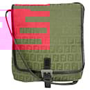 Fendi Zucca Canvas Shoulder Bag 8BT052