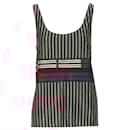Hermes buckle print scoop neck casual tank top - Hermès