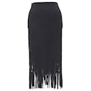 Dion Lee laser cut perforated midi skirt - Autre Marque