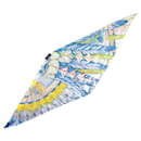 Hermes Silk Losange Nano Scarf Blue - Hermès