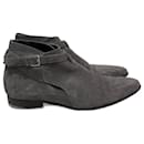 SAINT LAURENT Boots T.EU 41 Suede - Saint Laurent