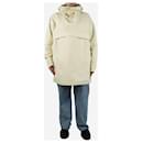Cream hooded parka - size M - Autre Marque