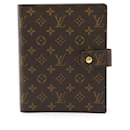 Louis Vuitton Monogram Agenda GM Notebook Cover