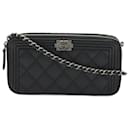 Chanel Boy Chanel Matelasse Caviar Leather Shoulder Bag