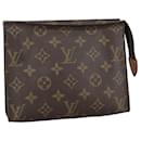LOUIS VUITTON Monogram Poche Toilette 19 Pouch M47544 LV Auth 106487 - Louis Vuitton