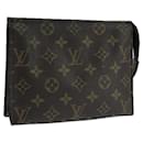 LOUIS VUITTON Monogram Poche Toilette 19 Pouch M47544 LV Auth 106017 - Louis Vuitton