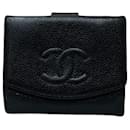 Chanel Caviar Skin Bifold Wallet
