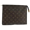 LOUIS VUITTON Monogram Poche Toilette 26 Pouch M47542 LV Auth 101814 - Louis Vuitton