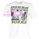 Junya Watanabe Duran Duran Cotton T-shirt In White Cotton