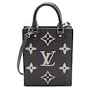 Louis Vuitton Leather Bicolor Monogram Handbag M57937