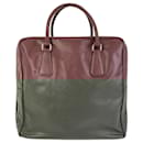 Prada Saffiano Leather Boston Bag
