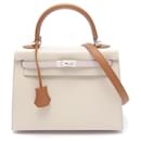 Hermes Kelly 25 Tricolor Handbag - Hermès