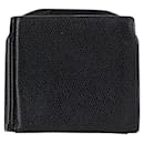 Valextra Leather Money Clip Coin Case