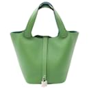 Hermes Picotin Lock PM Eclat Leather Handbag - Hermès