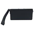 Louis Vuitton Epi Long Slim Wallet Black M80589