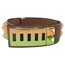 Hermes Collier de Chien Leather Belt Brown Gold - Hermès