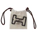 HERMES Accessory Single Buckle / Belt buckle in Black Metal - 102348 - Hermès