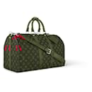 LV Keepall 45cm red and monogram - Louis Vuitton