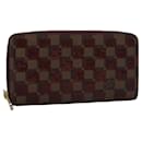 LOUIS VUITTON Damier Piet Zippy Wallet Long Wallet N63174 LV Auth am7360 - Louis Vuitton