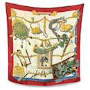 Hermes Vintage Silk Scarf 1992 Memoires D'Hermes Cathy Latham - Hermès
