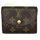 Louis Vuitton Monogram Canvas Wallet Brown
