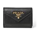Prada Saffiano Leather Mini Wallet
