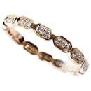 Chanel K18PG Pink Gold Diamond Band Ring
