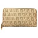 Fendi Zucchino Round Long Wallet