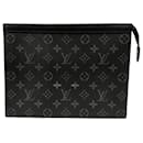 Louis Vuitton Monogram Eclipse Voyage MM Clutch Bag